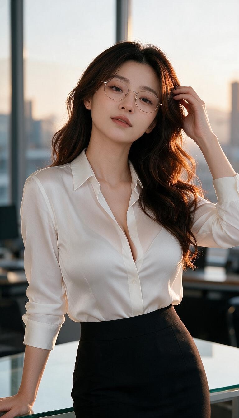 成年 AI 虚构女性角色的白天状态