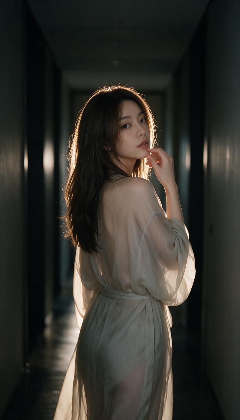 成年 AI 虚构女性角色的夜晚状态